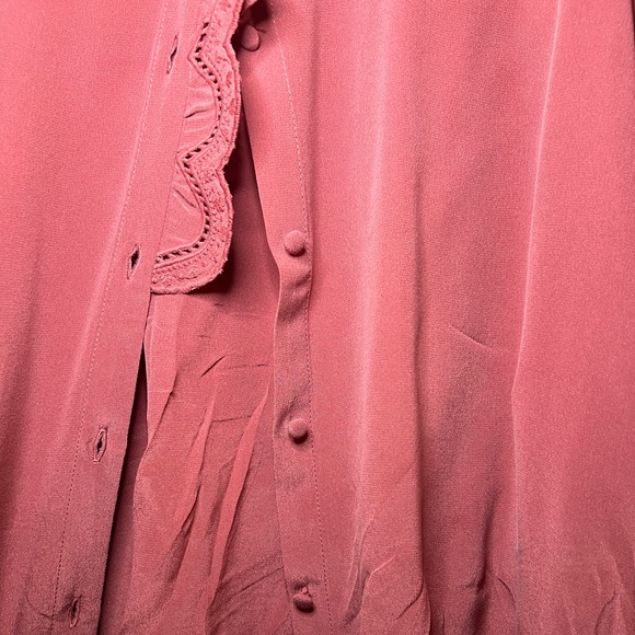 Sezane Chlo Shirt, Rosewood, US 4/FR 36 - Picture 10 of 16